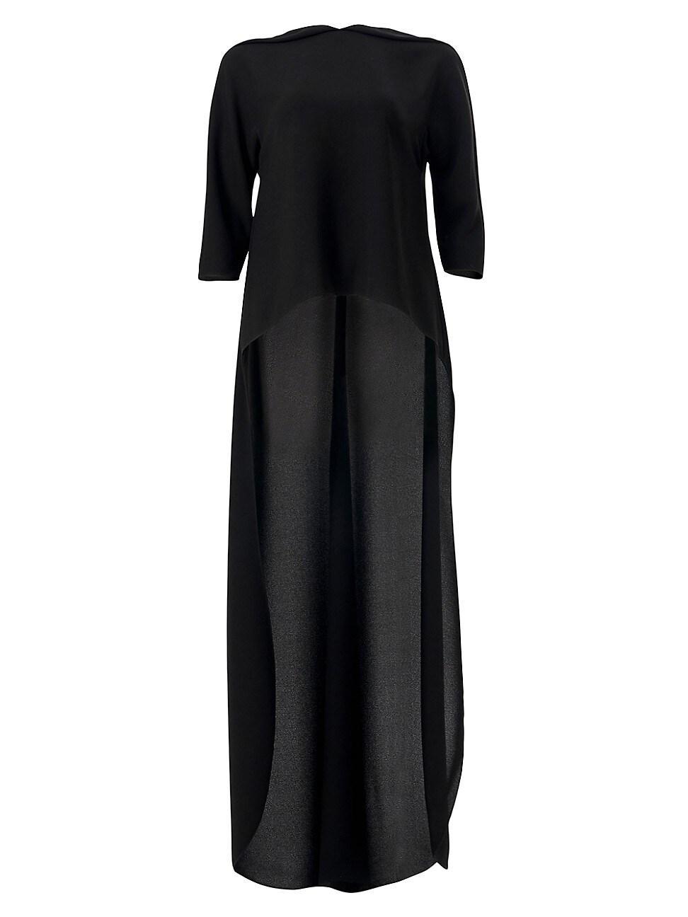 Womens Cape Georgette Asymmetric Top Product Image