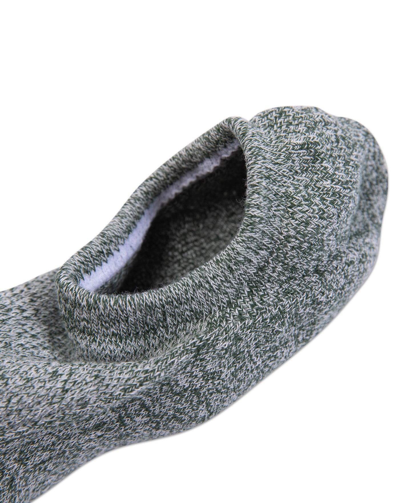 Colored Cotton No Show Socks - Navy Product Image