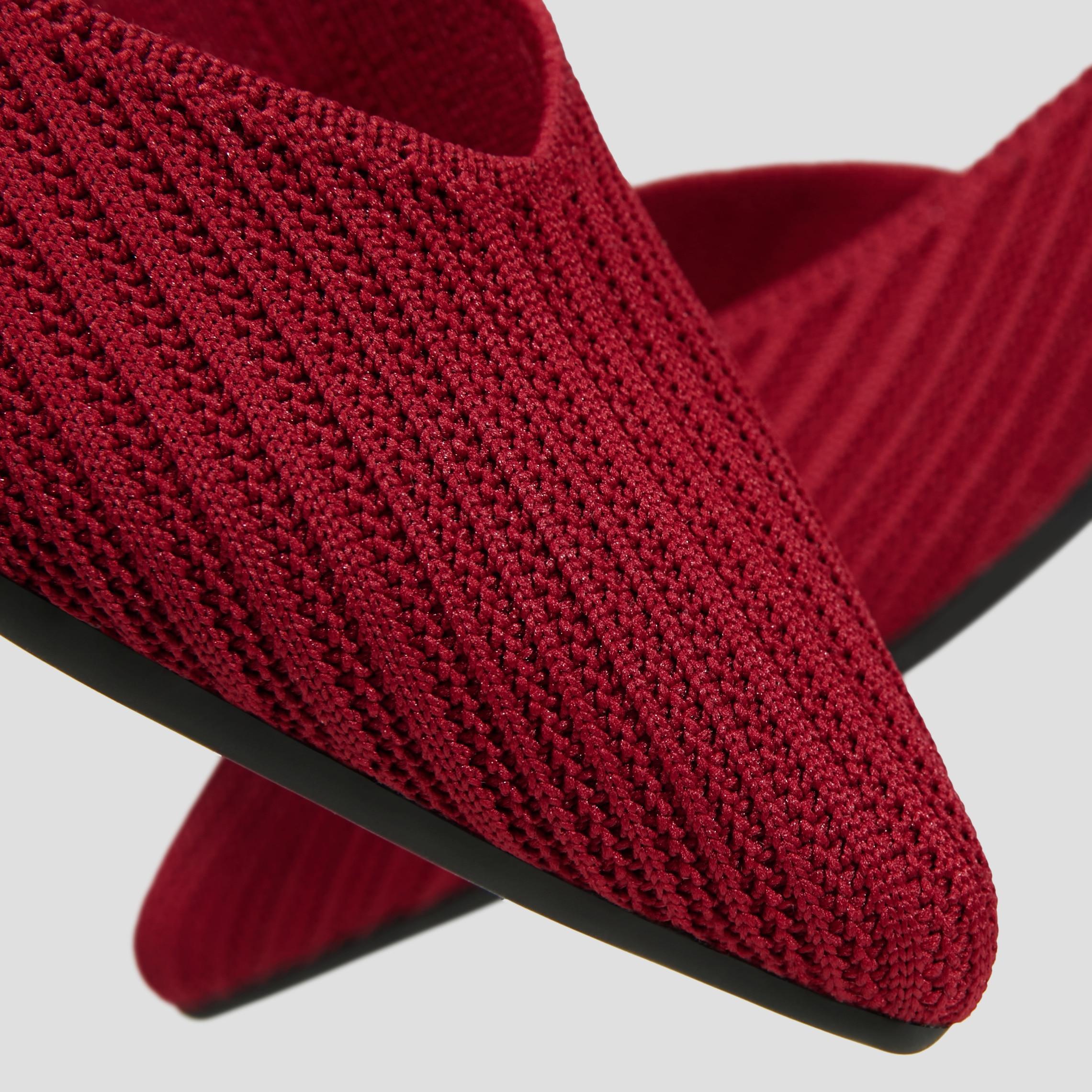 Pointed-Toe D'Orsay Flats (Melia) Product Image