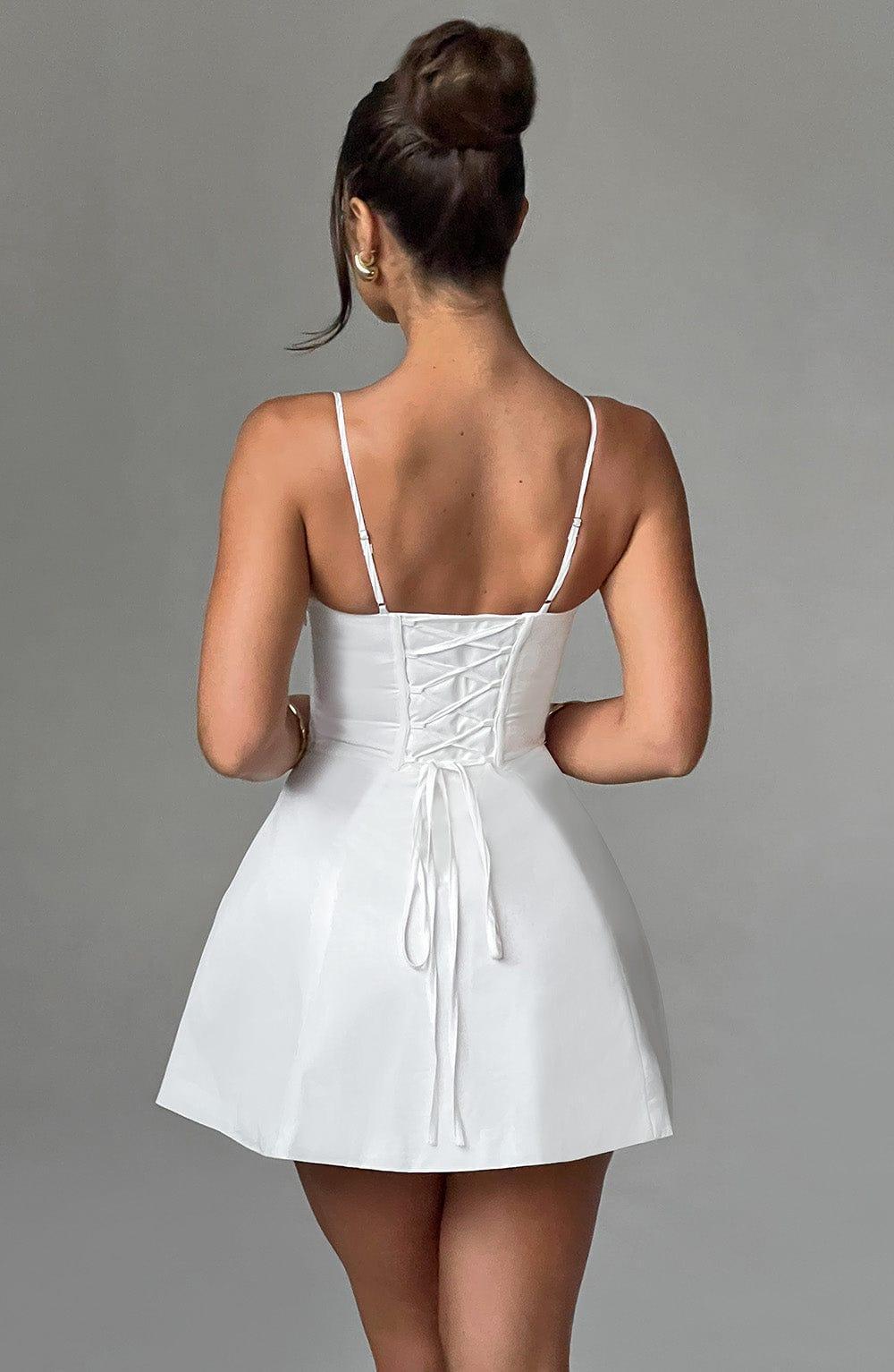Sela Mini Dress - Ivory Product Image