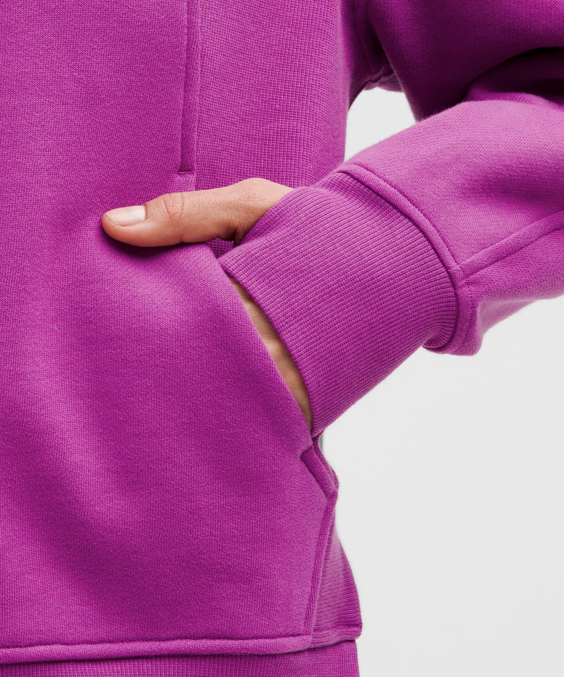 Scuba Oversized Side-Slit Hoodie Product Image