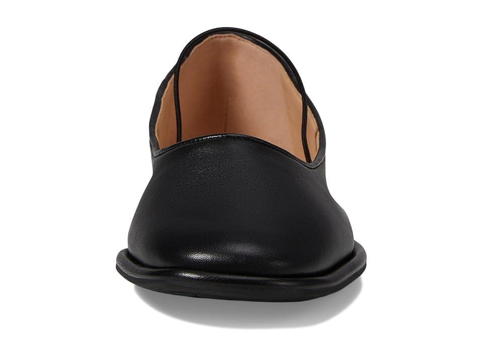 COACH Emilia Leather Square Toe Mary Jane Flats Product Image