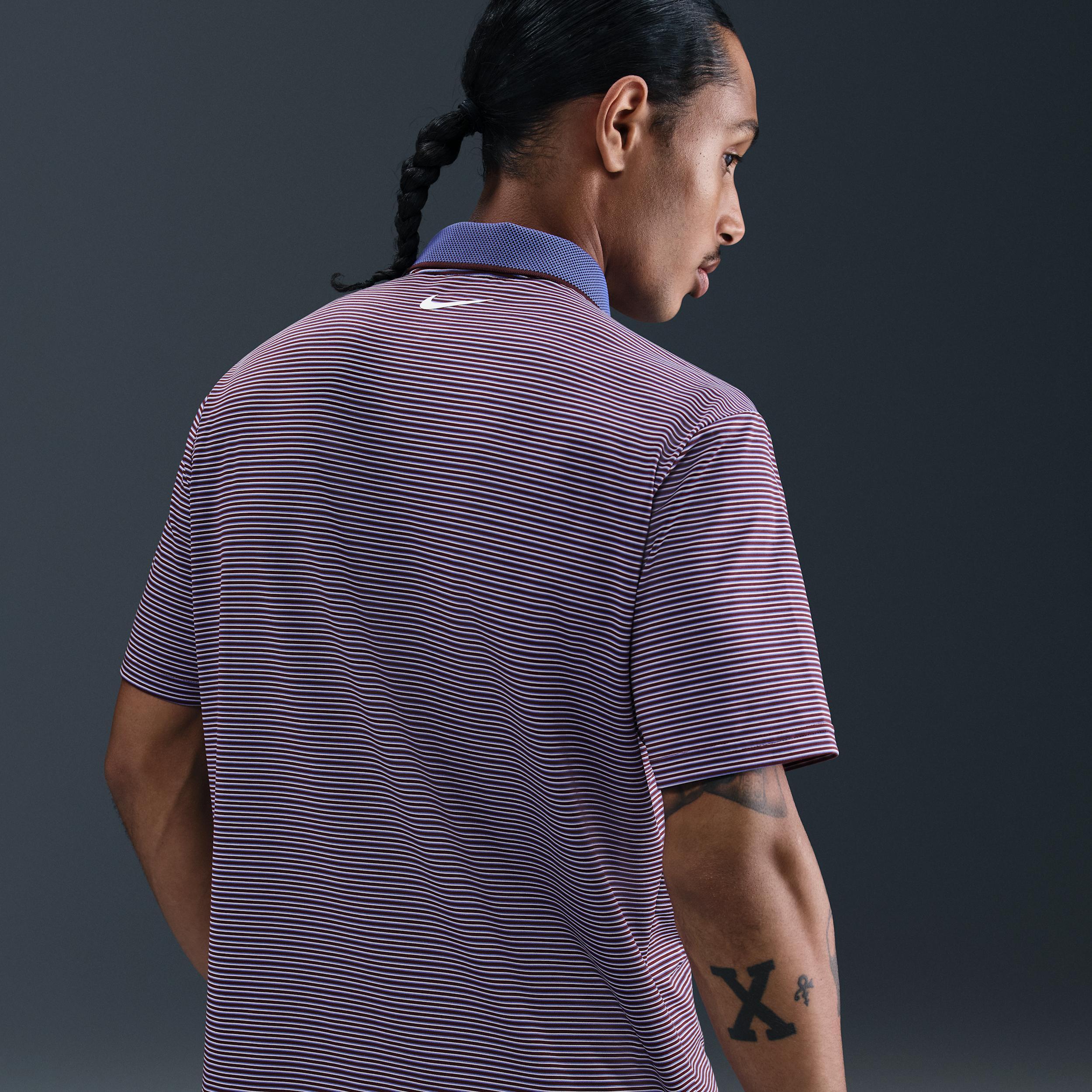 Nike Men's Tour Dri-FIT Striped Golf Polo Product Image