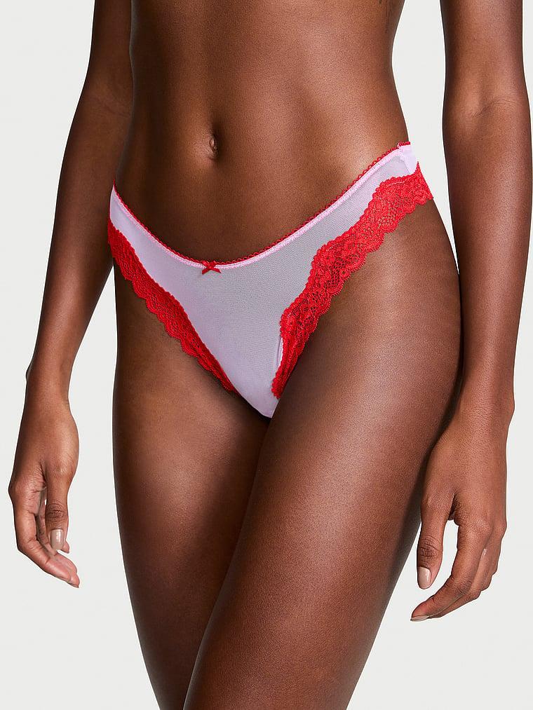 Tease Lace-Trim Unlined Demi Bra Product Image