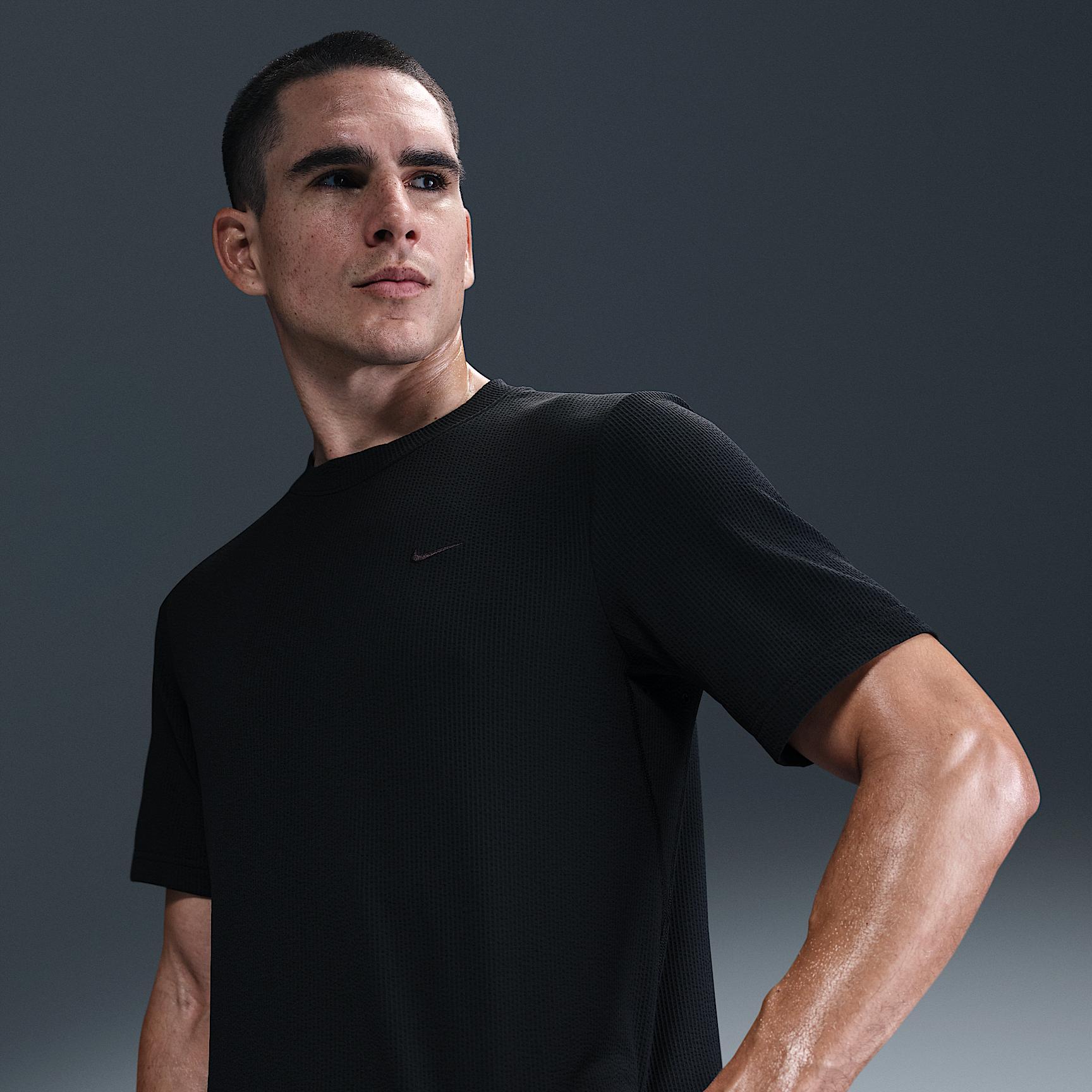 Nike Men's Primary Dri-FIT Seersucker Short-Sleeve Versatile Top Product Image