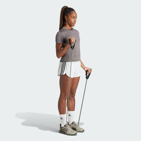 Pacer Training 3-Stripes Woven High-Rise Shorts Product Image