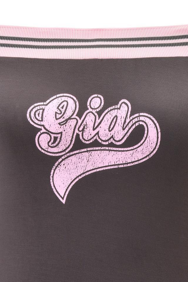 ELLIS TOP - GREY Product Image