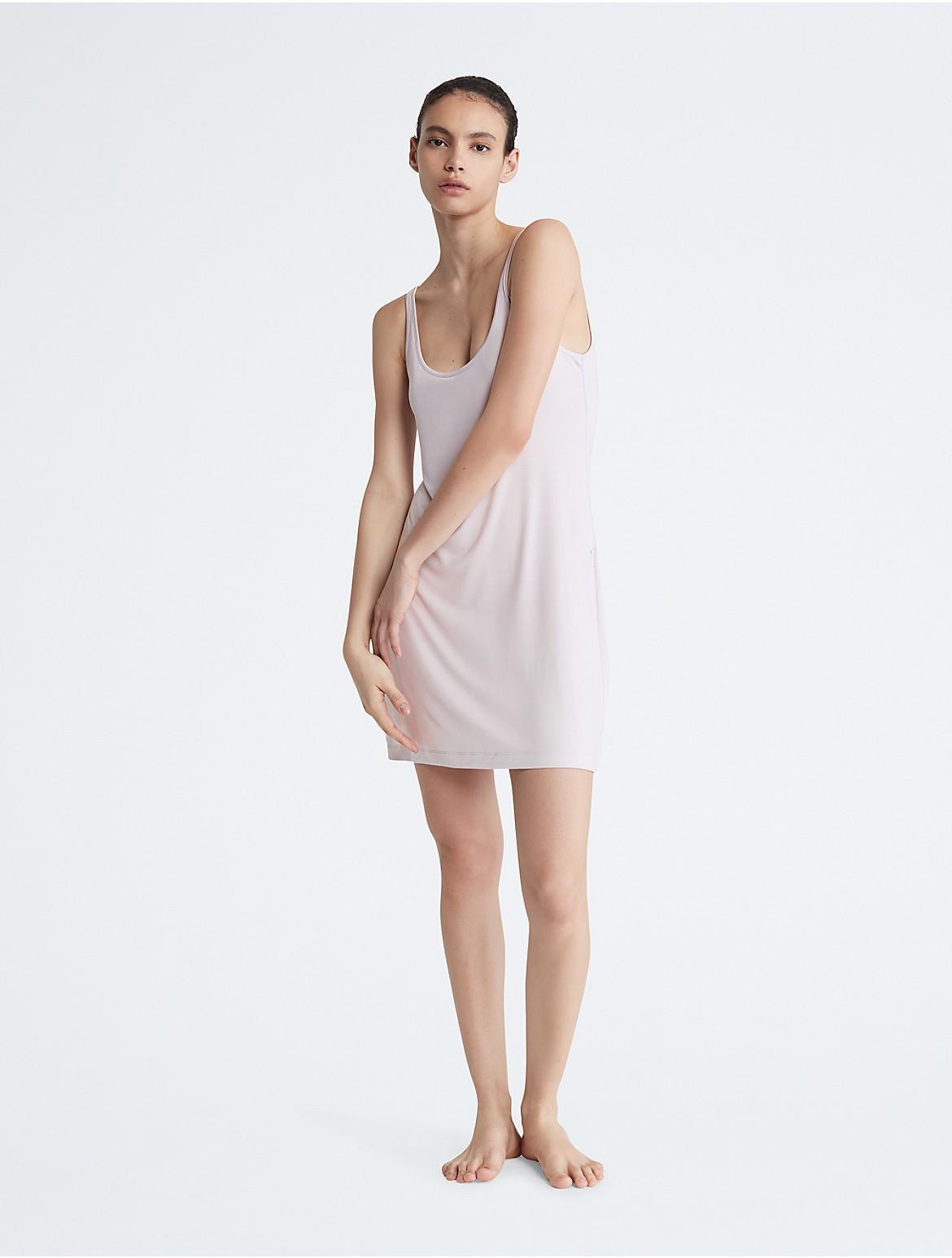 Calvin Klein Women's Ultra-Light Lounge Chemise - Black - XS Product Image