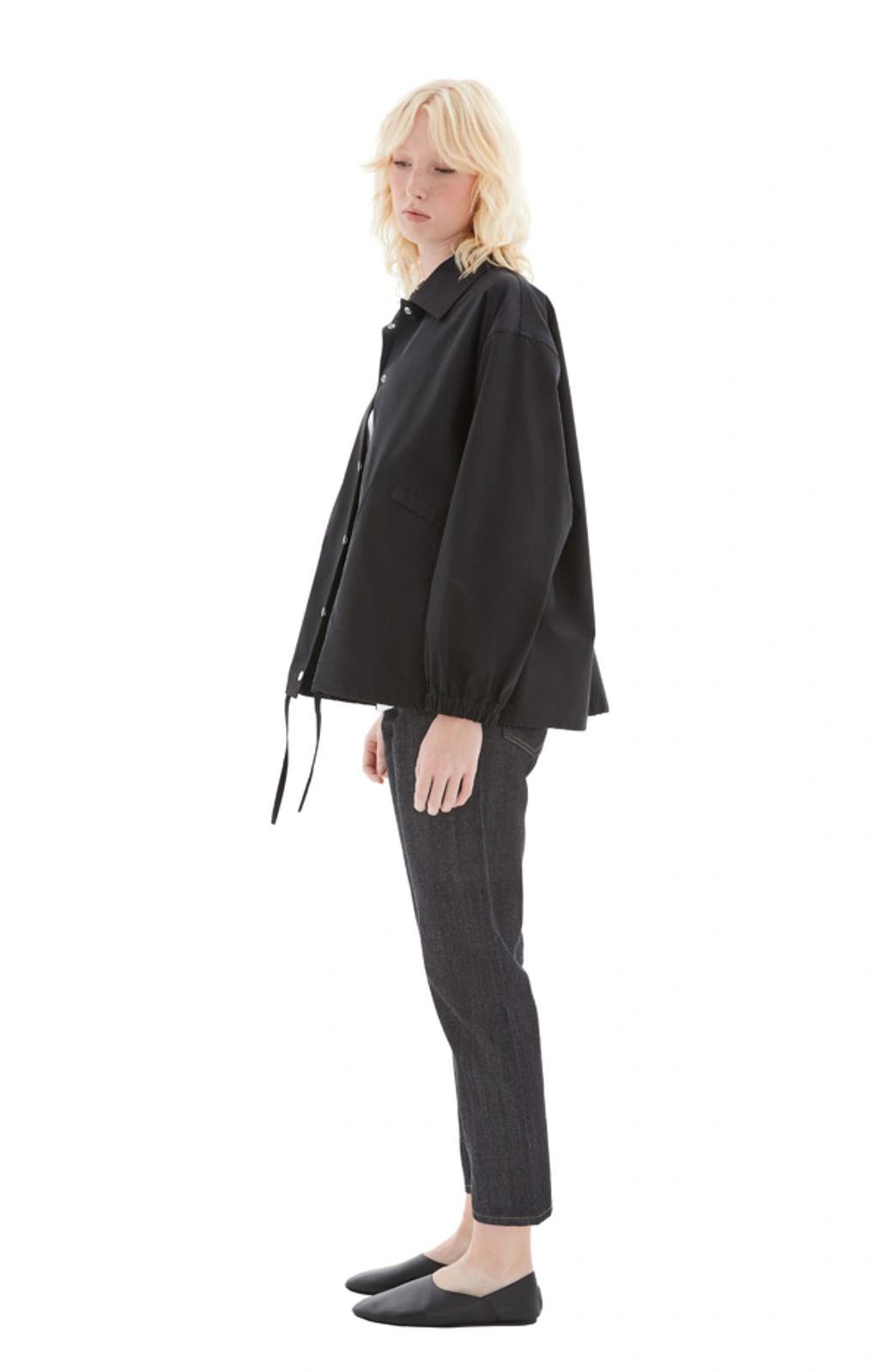 JIL SANDER Logo Blouson Jacket In Black Product Image