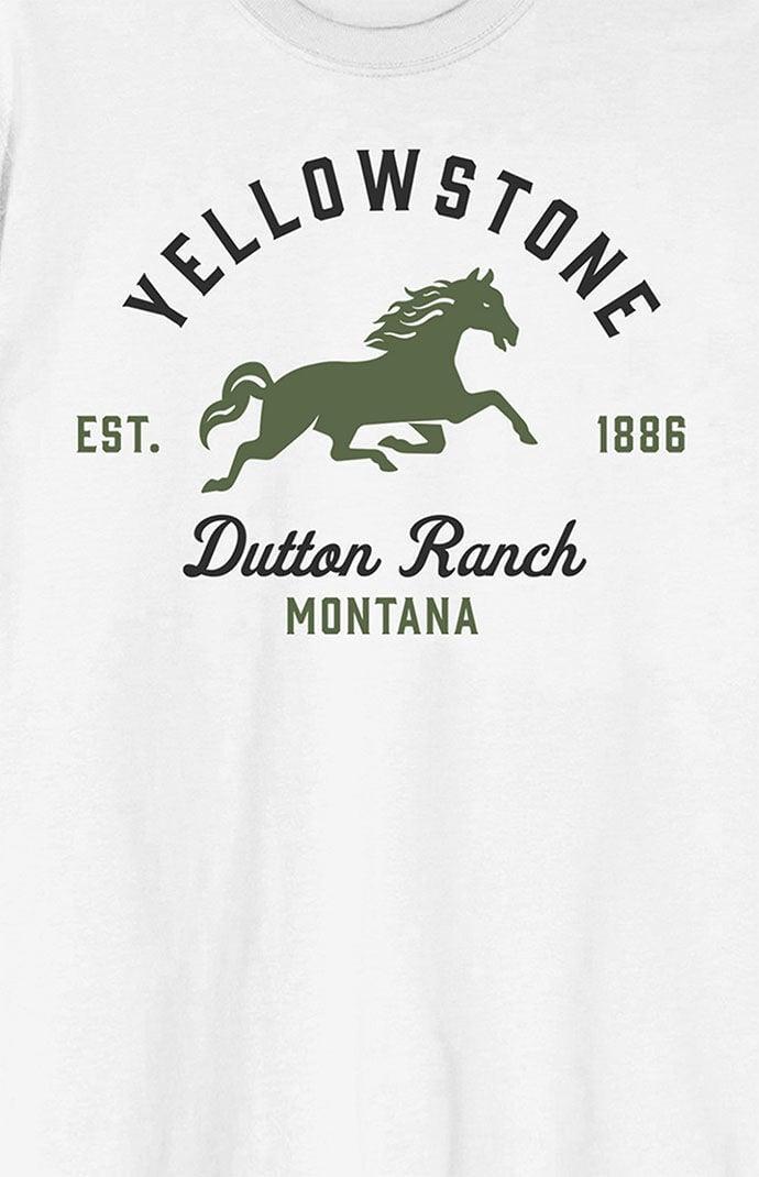 Women's Yellowstone Dutton Ranch EST. 1886 T-Shirt Product Image