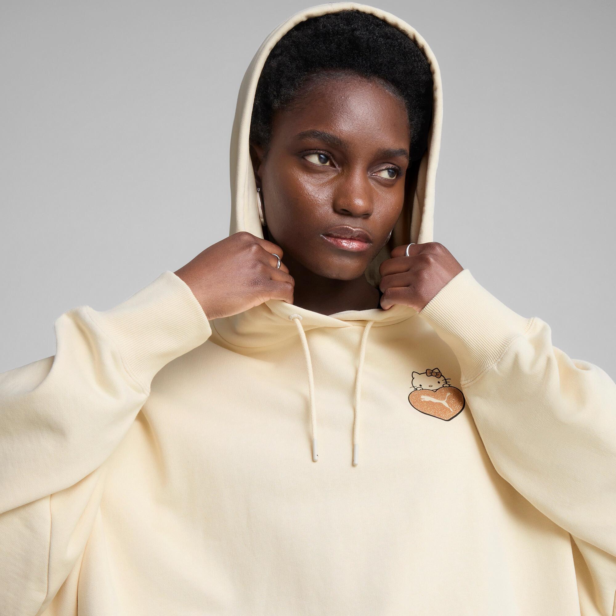 PUMA x HELLO KITTYÂ® AND FRIENDS Women's Graphic Oversized Training Hoodie Product Image