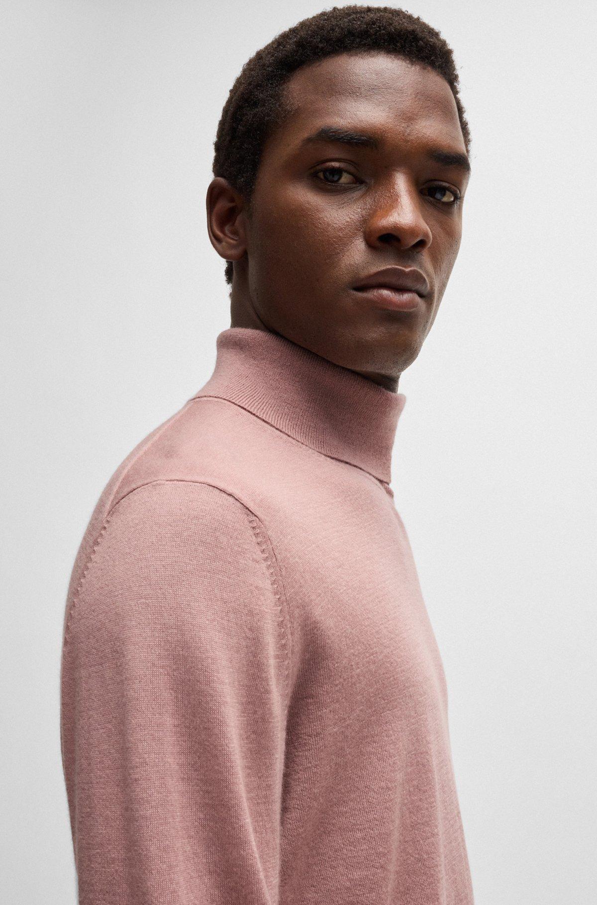 Rollneck sweater in cashmere Product Image