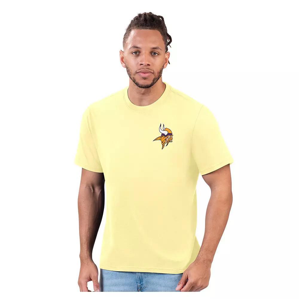Men's Margaritaville Yellow Minnesota Vikings Wastin' Away T-Shirt, Size: 2XL Product Image