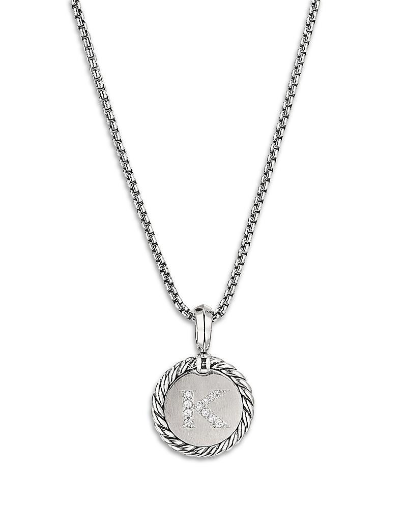 David Yurman Sterling Silver Cable Collectibles Initial Charm Product Image
