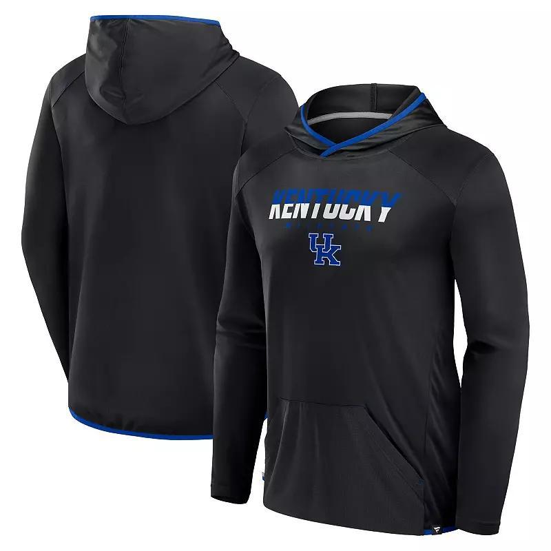 Men's Fanatics Black/Royal Kentucky Wildcats Transitional Hoodie T-Shirt, Size: XL Product Image