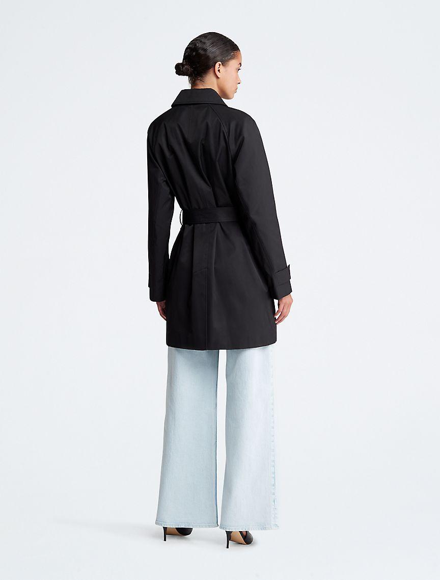 Trench Button-Down Coat Product Image