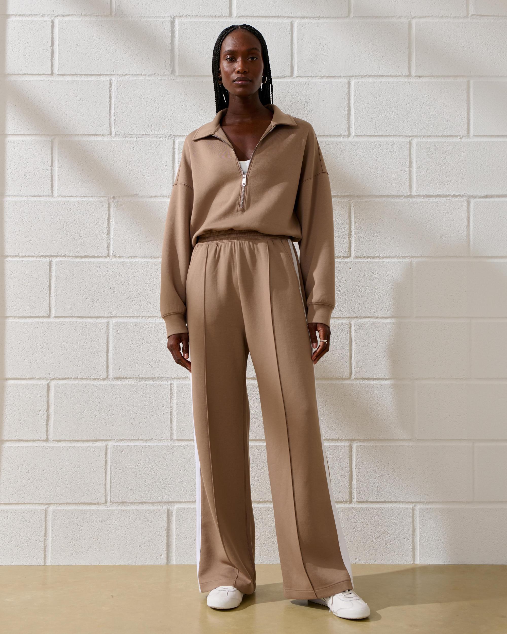 YPB neoKNIT Long-Sleeve Half-Zip Jumpsuit Product Image
