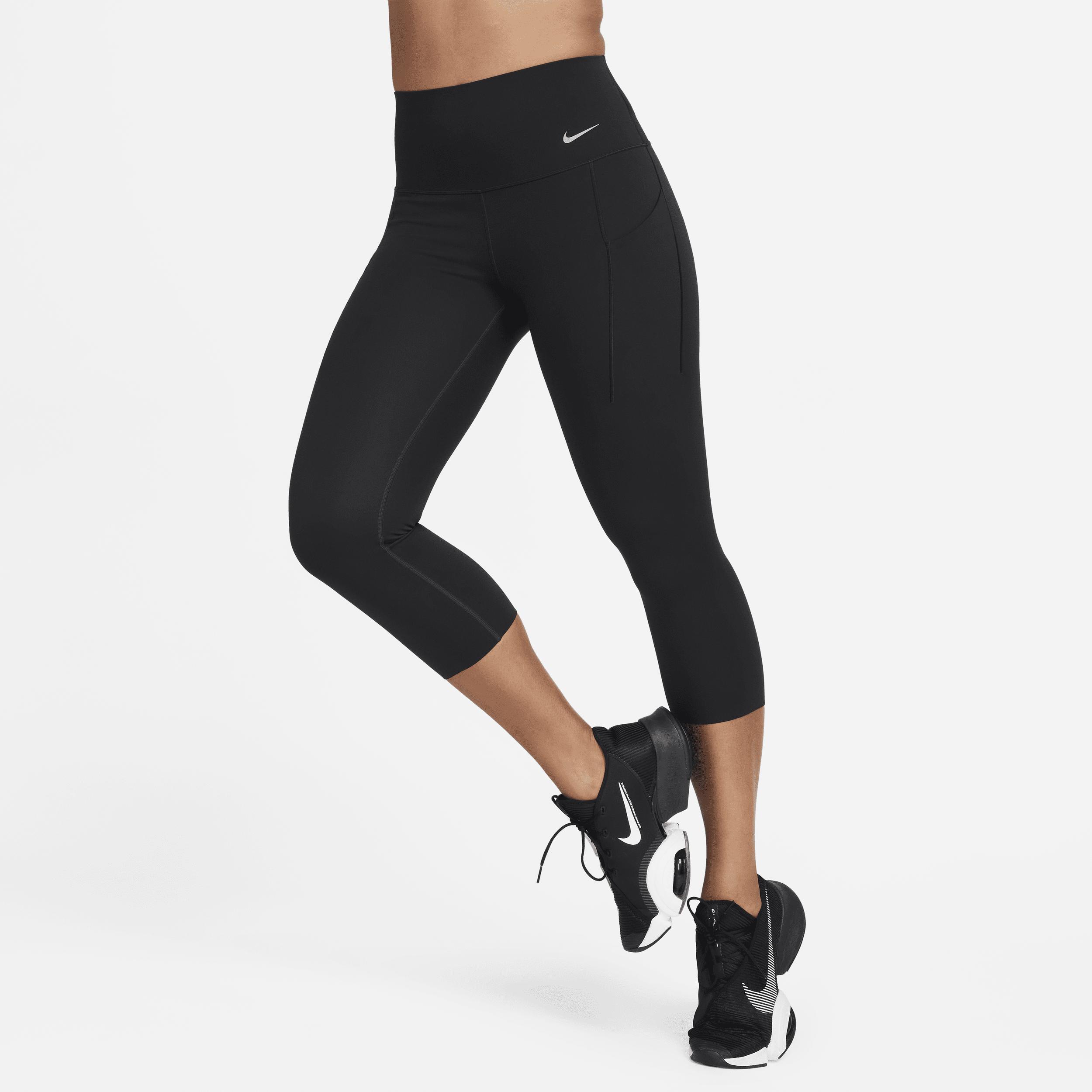 Nike Womens Dri-FIT Universa High-Waisted Cropped Leggings Product Image