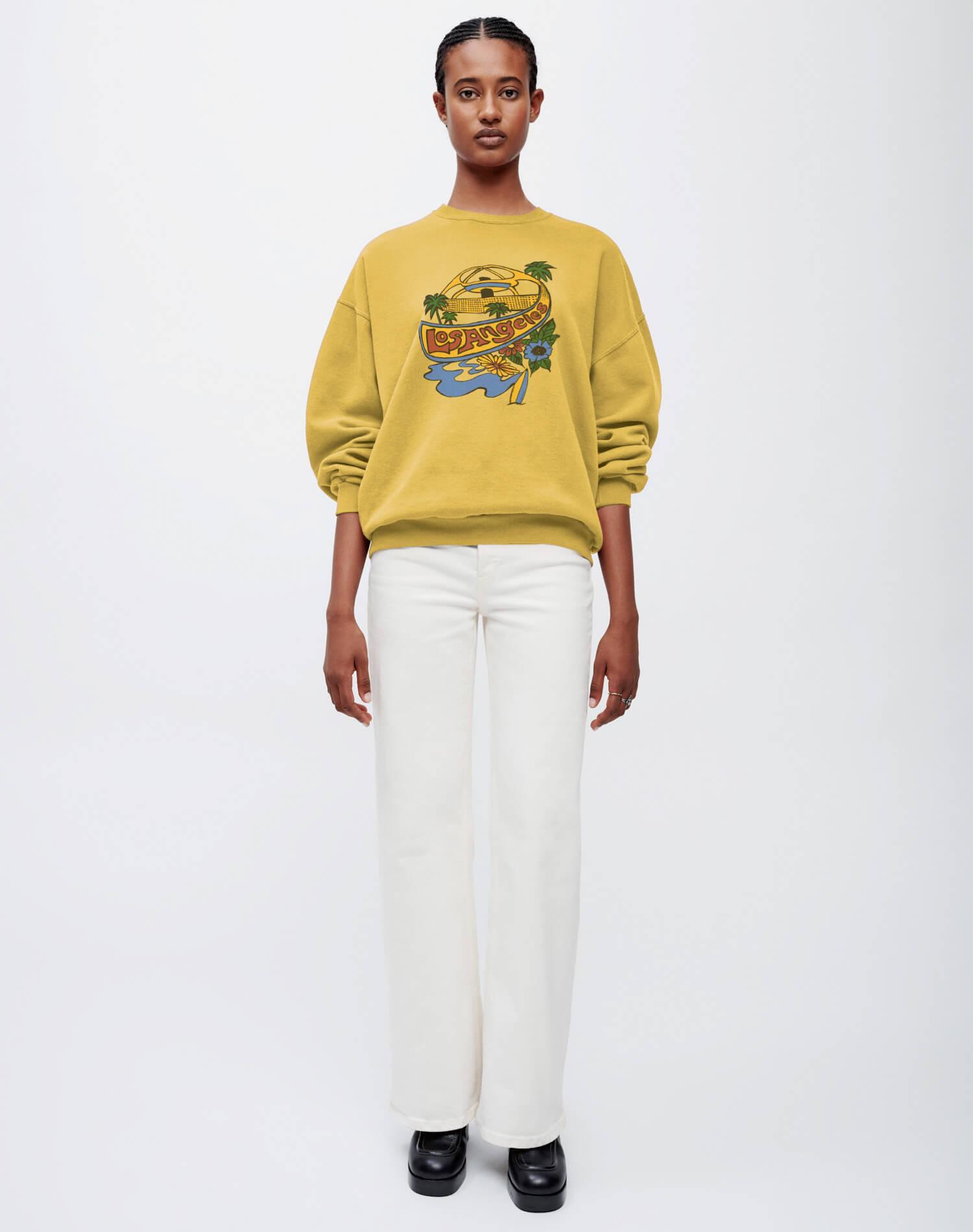 Upcycled "LAX" Sweatshirt - Assorted Female Product Image