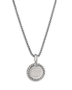 David Yurman Sterling Silver Cable Collectibles Initial Charm Product Image