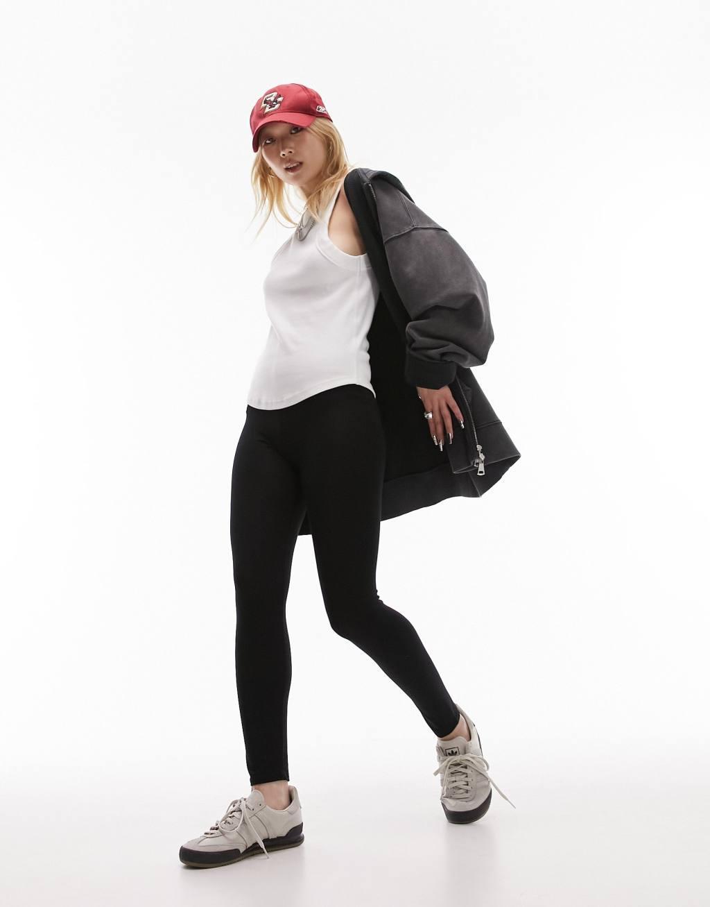 Topshop Petite highwaisted legging Product Image