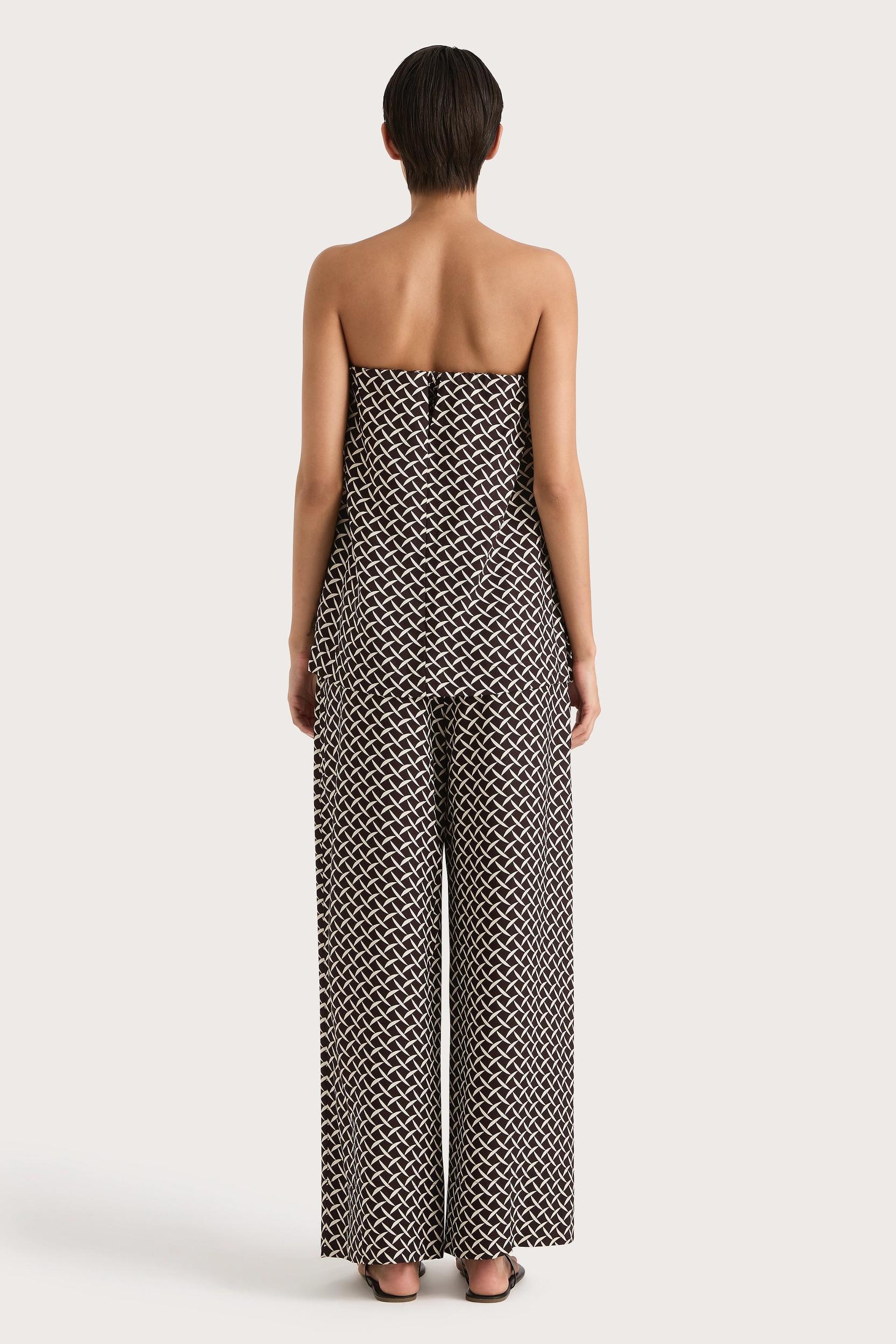 Dalene Pant Espresso Geo Product Image