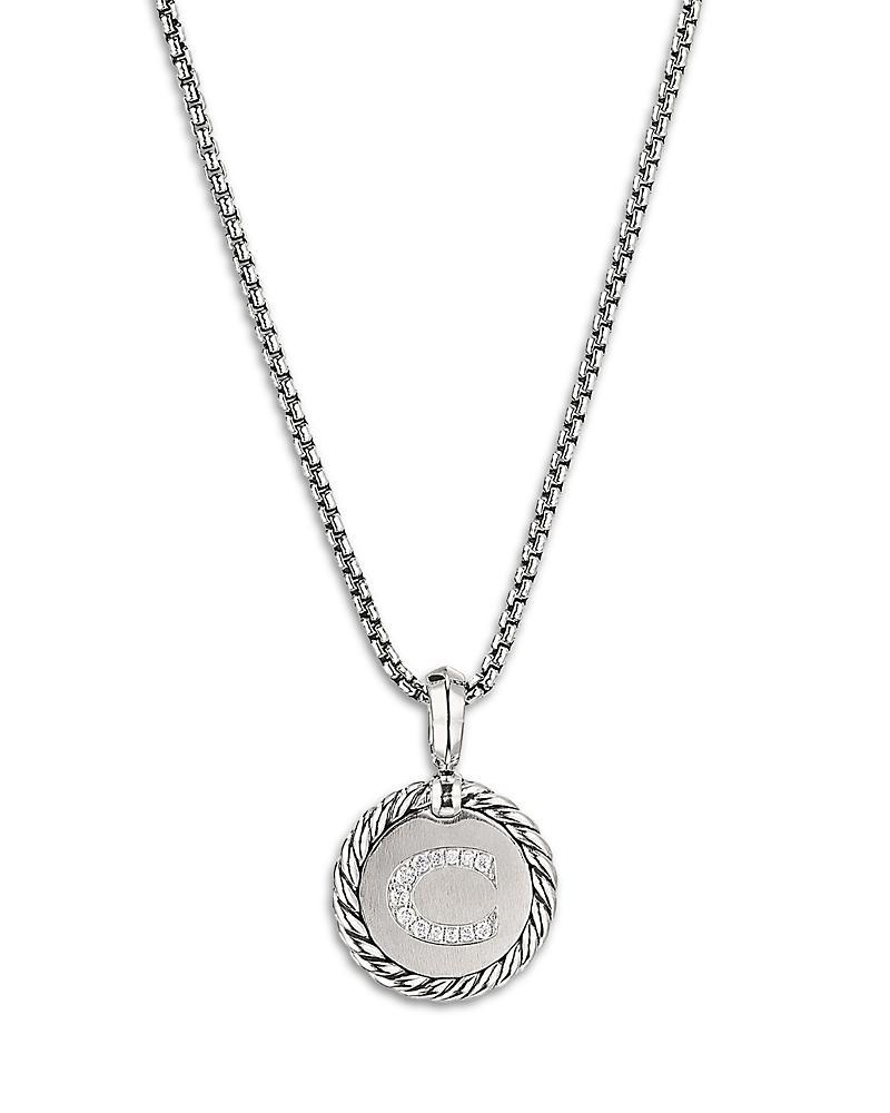 David Yurman Sterling Silver Cable Collectibles Initial Charm Product Image
