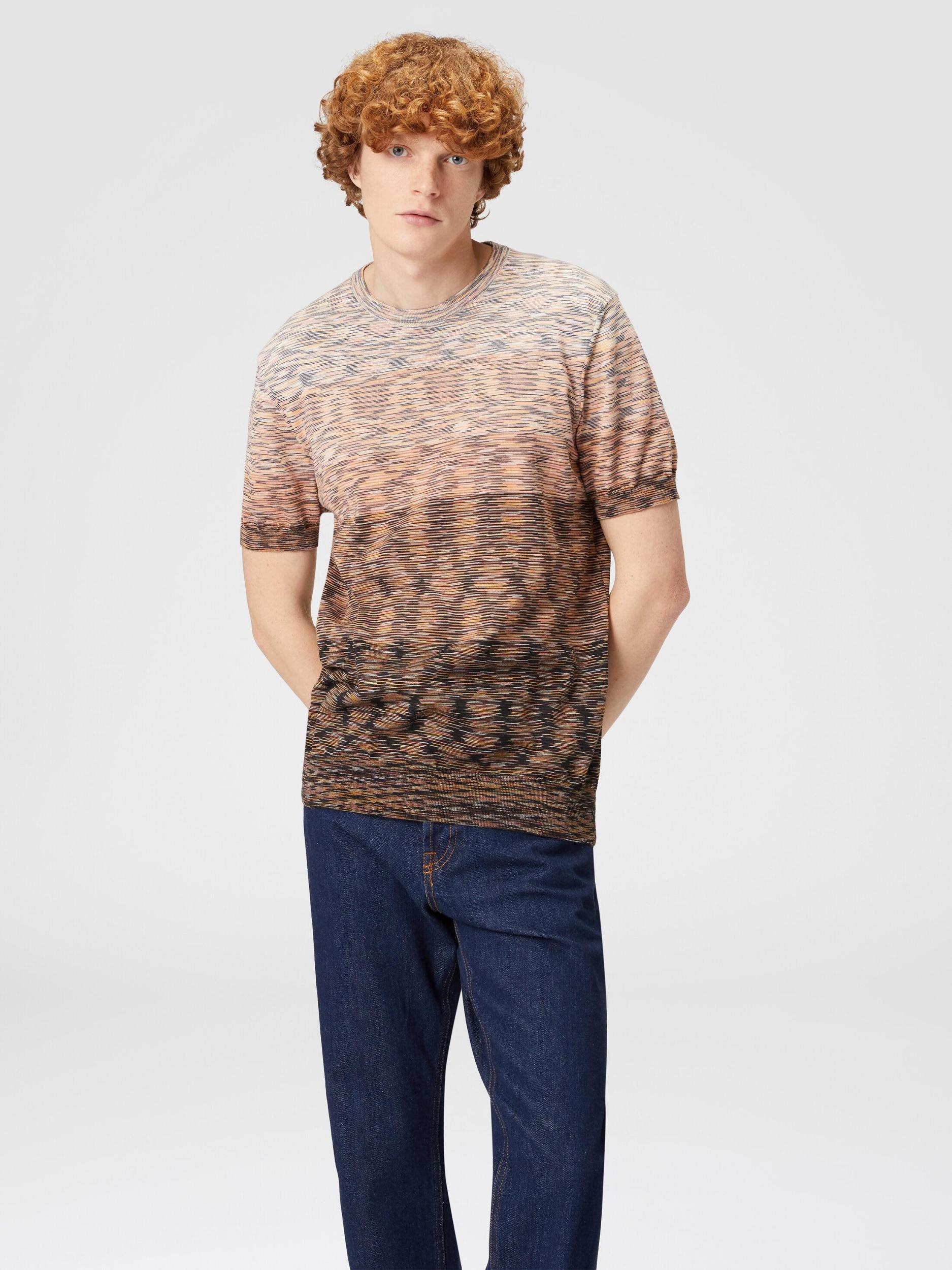 Cotton slub knit T-shirt Product Image