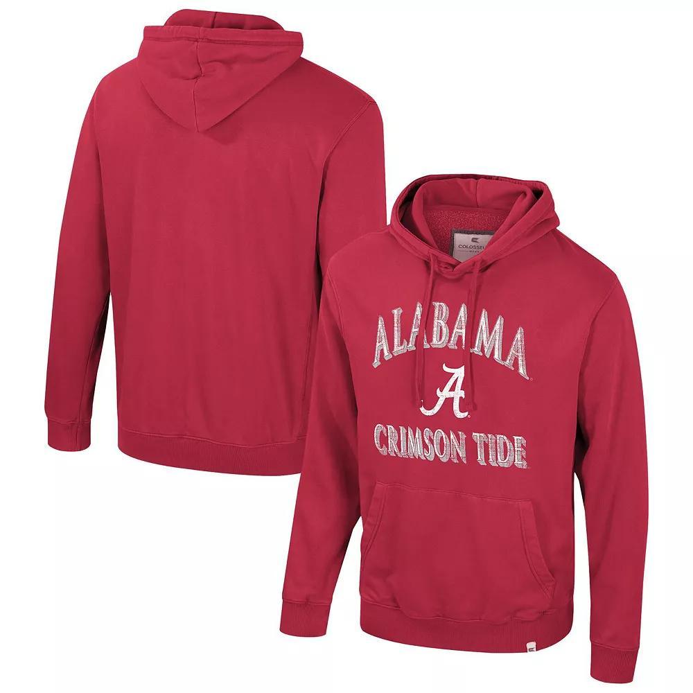 Men's Colosseum Navy Notre Dame Fighting Irish Big & Tall Cap E-Tan Pullover Hoodie, Size: 2XB, Blue Product Image