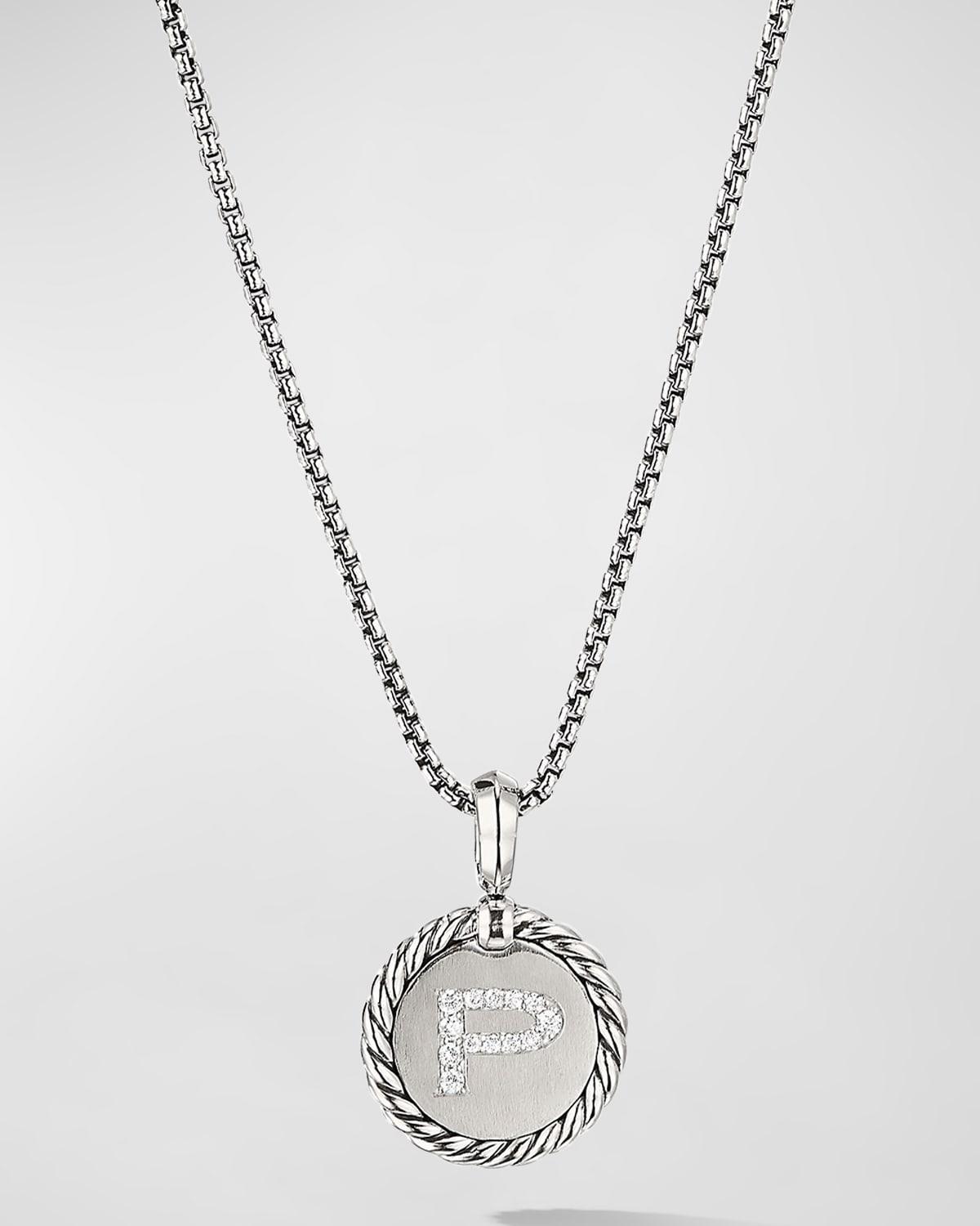 David Yurman Sterling Silver Cable Collectibles Initial Charm Product Image
