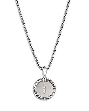 David Yurman Sterling Silver Cable Collectibles Initial Charm Product Image