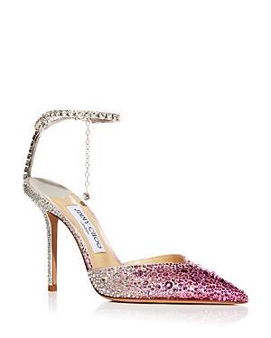Saeda Crystal Charm Pumps Product Image