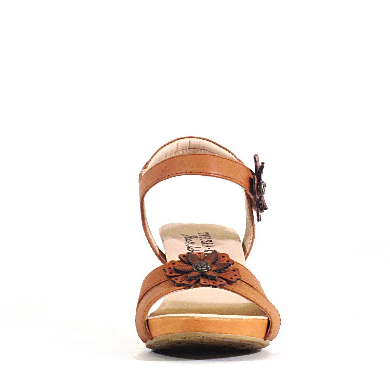Daphne Retro Floral Heels Product Image
