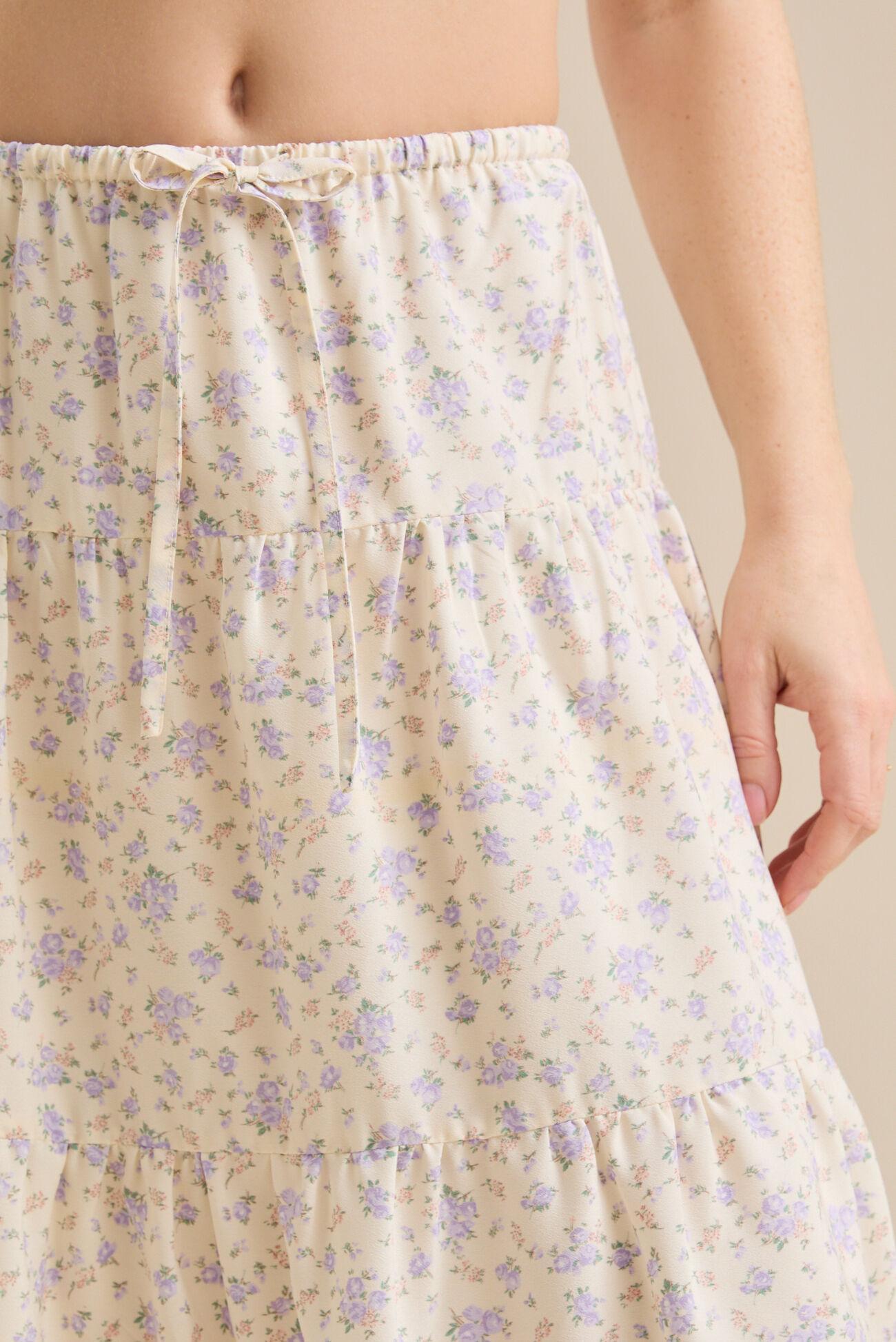 Hadley Floral Midi Skirt Product Image