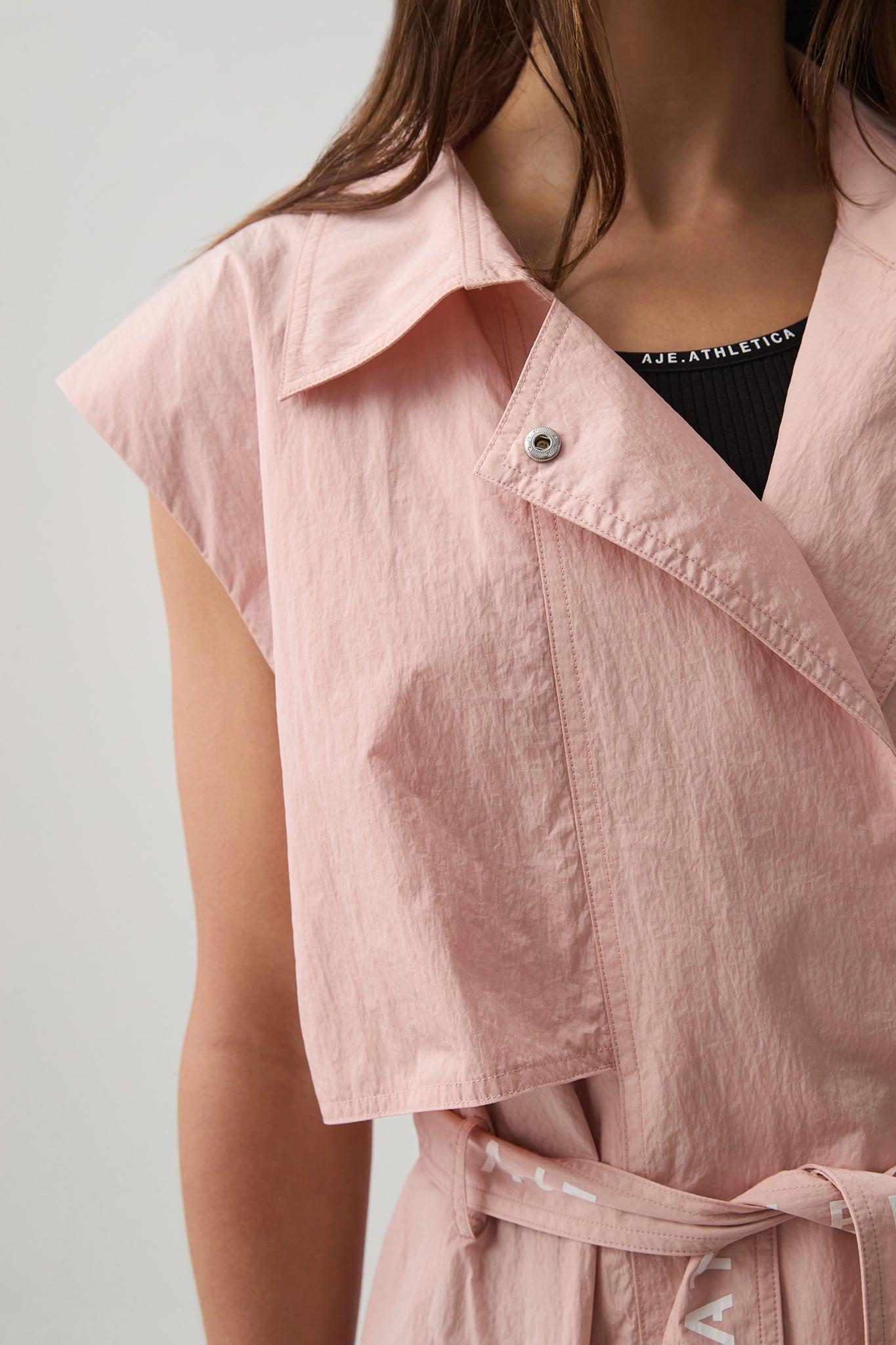Longline Belted Vest 703 Product Image
