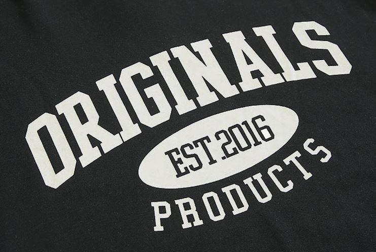 RT No. 5420 BLACK ROUND NECK LETTERED SWEATER Product Image