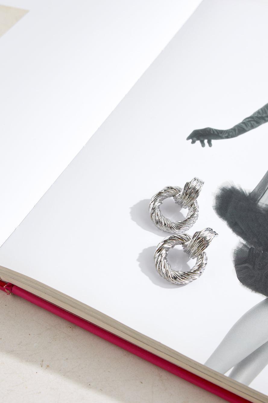Zahara Earrings Silver Product Image