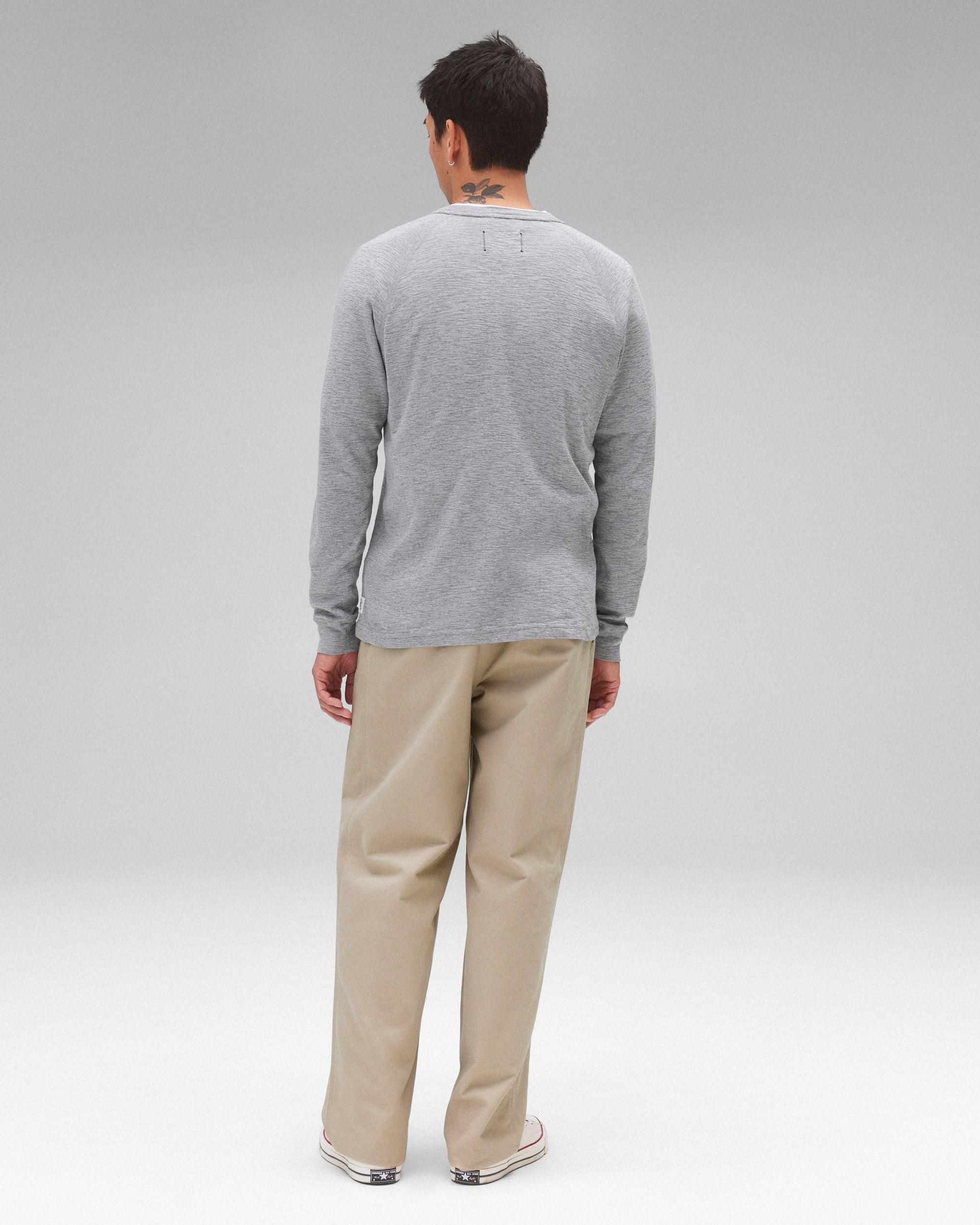 1X1 Slub Slim Henley Male Product Image