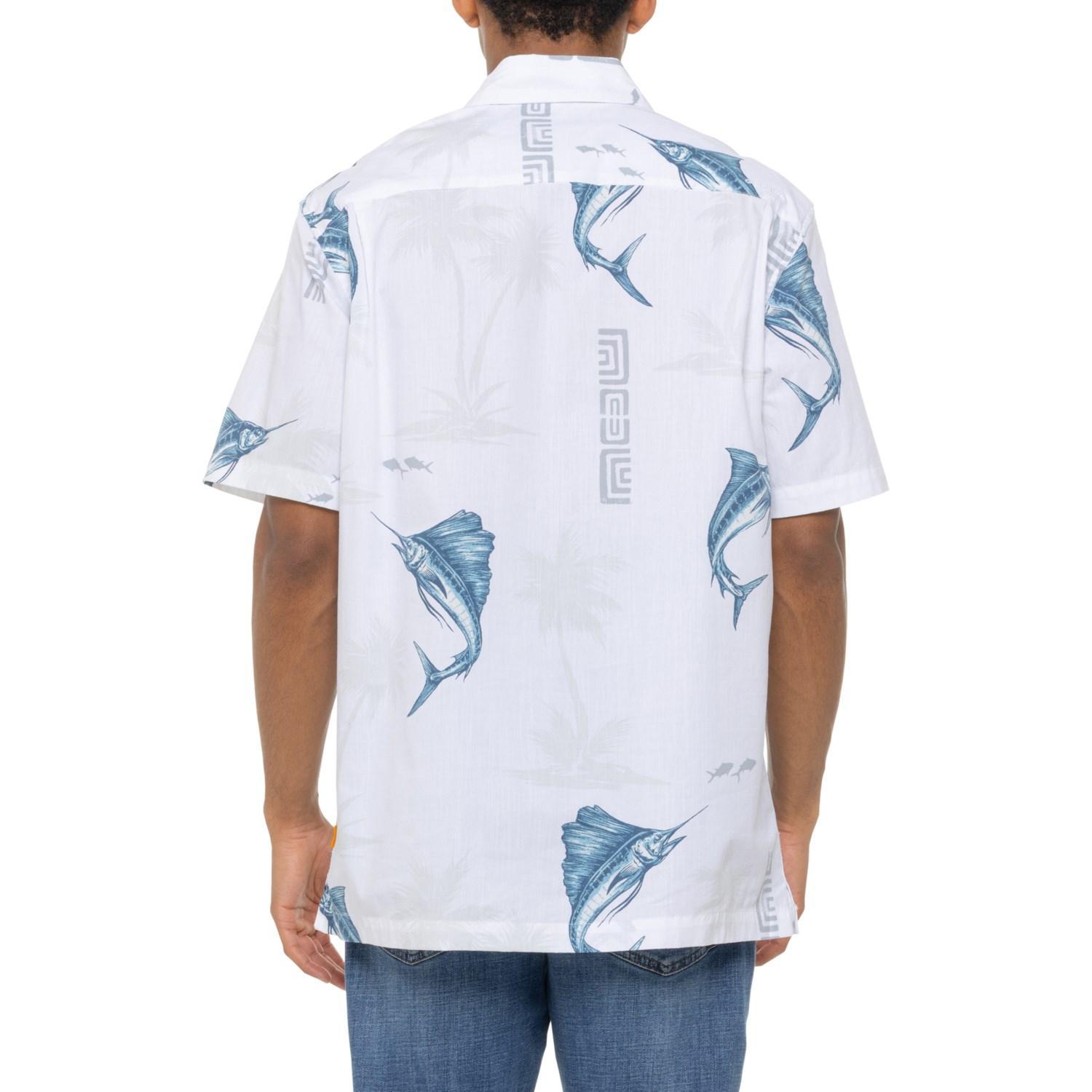 Quiksilver Waterman Playing Hooky Printed Woven Shirt - Short Sleeve Product Image