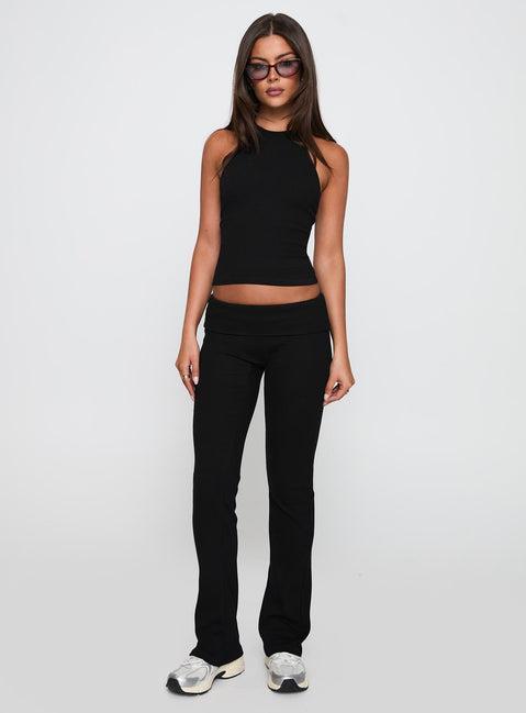 Truth Be Told Straight Leg Pant Black Product Image