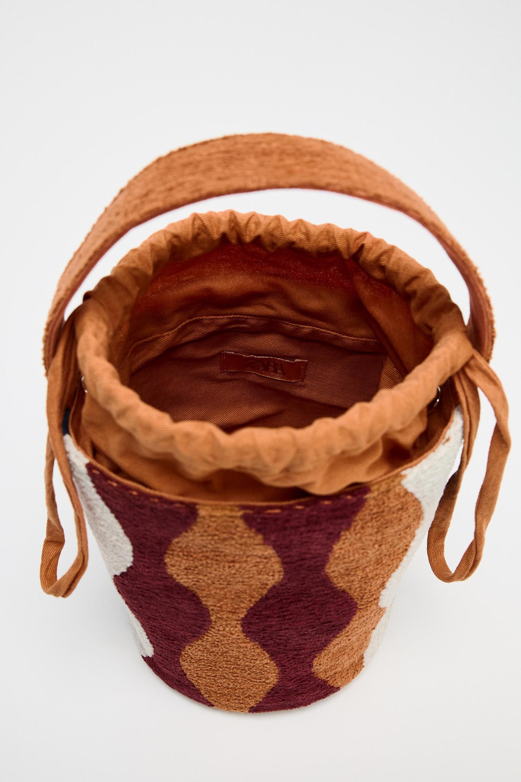 COLORFUL MINI CYLINDRICAL BUCKET BAG Product Image