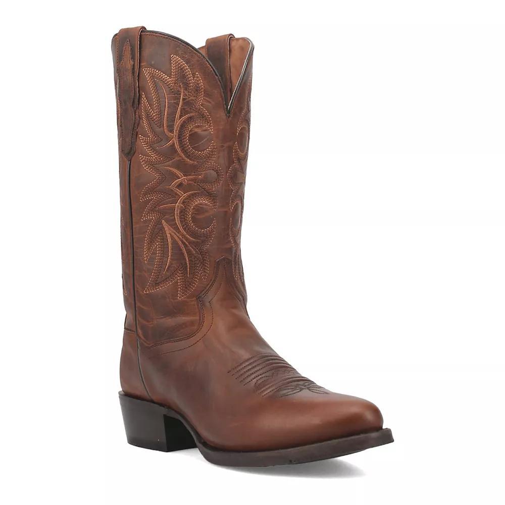 Dan Post Cottonwood Men's Leather Cowboy Boots, Size: 8.5, Red Product Image