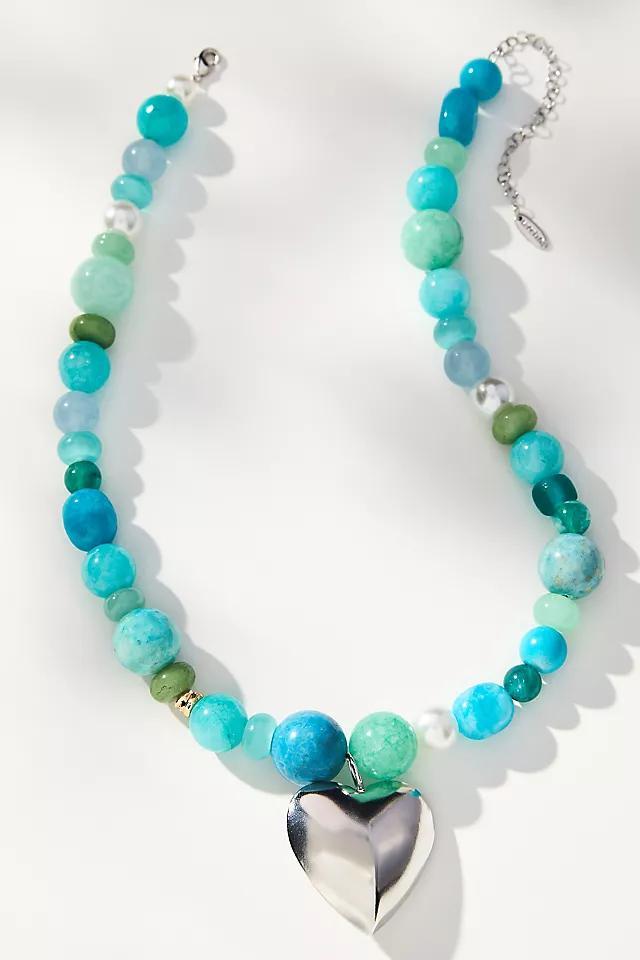 Beaded Icon Charm Necklace Product Image