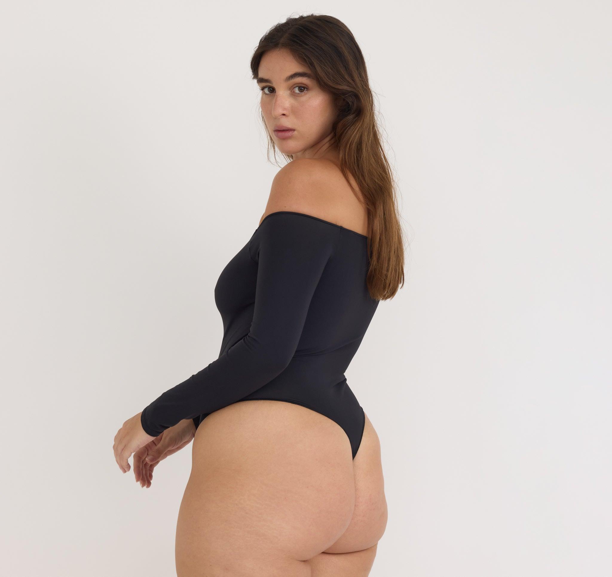 Smooth Off-Shoulder Bodysuit Girls Product Image