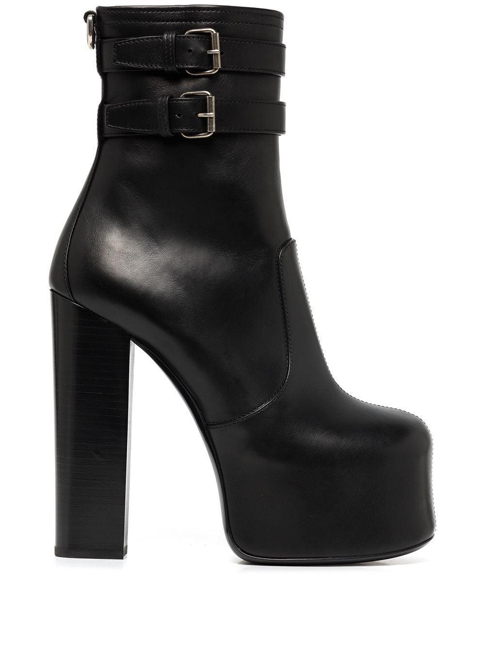 High-heel Platform Pumps In Black Product Image
