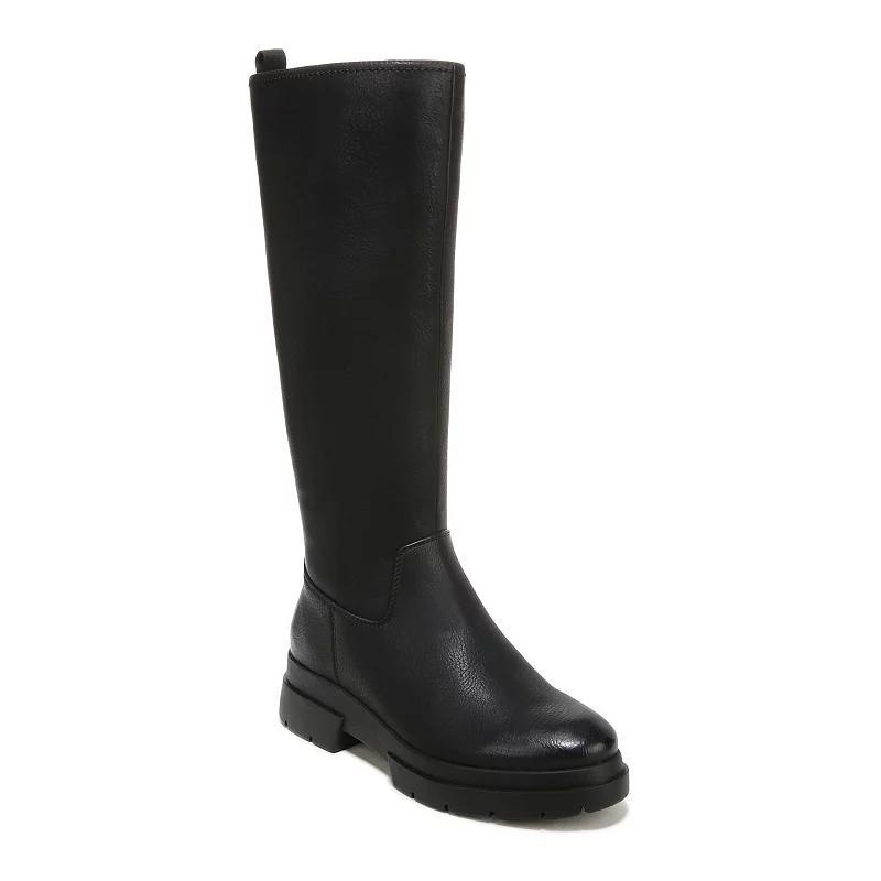 SOUL Naturalizer Orchid Women's Wide Calf Tall Boots, Size: 7.5 Wc, Black Faux Product Image
