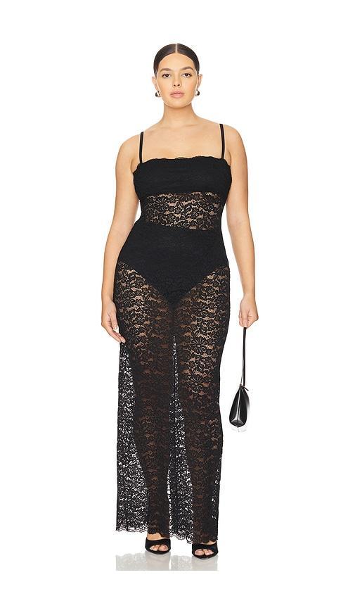 L'ACADEMIE By Marianna Hollis Maxi Dress In Black Product Image