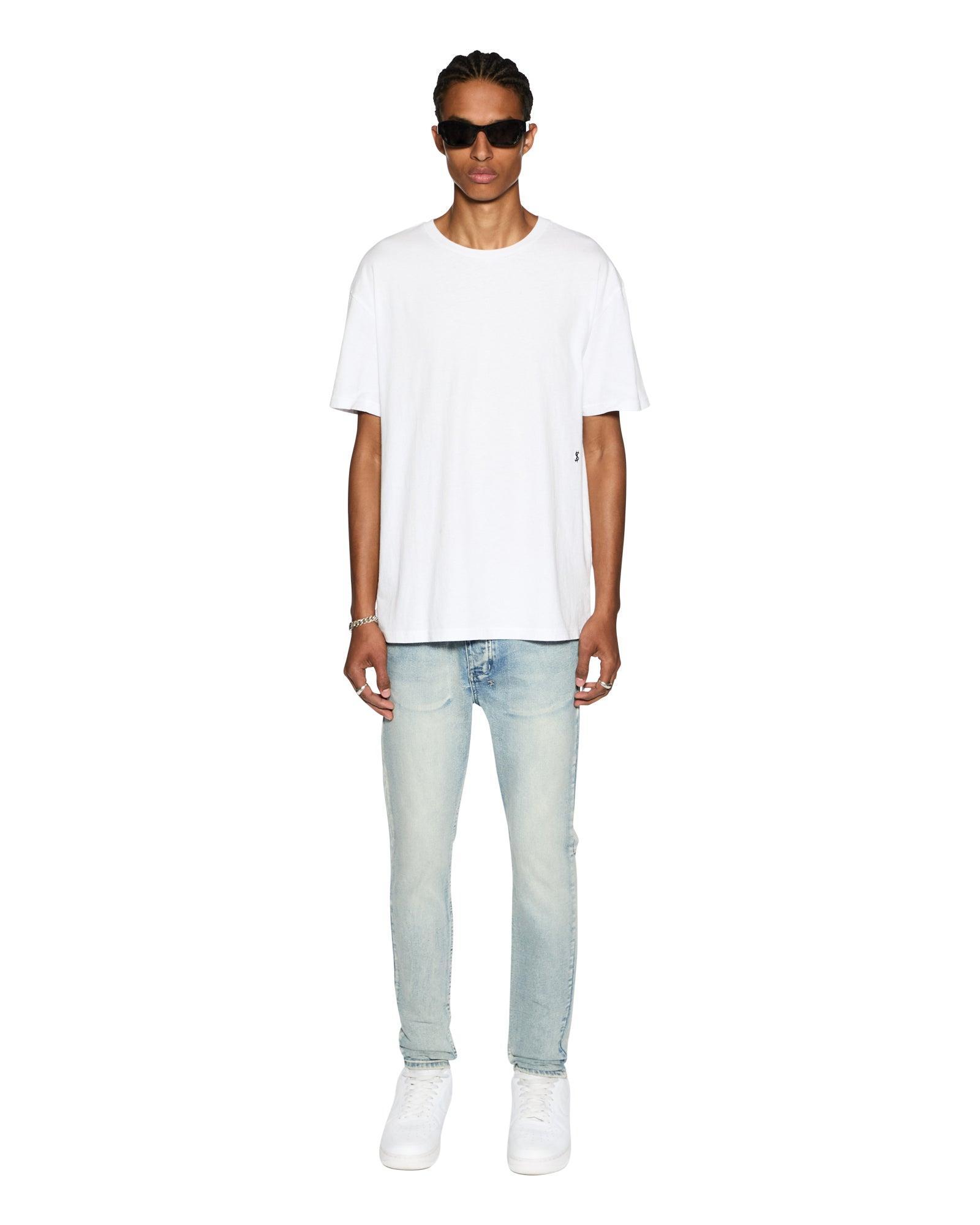 4 X 4 BIGGIE SS TEE OPTIC WHITE Male Product Image