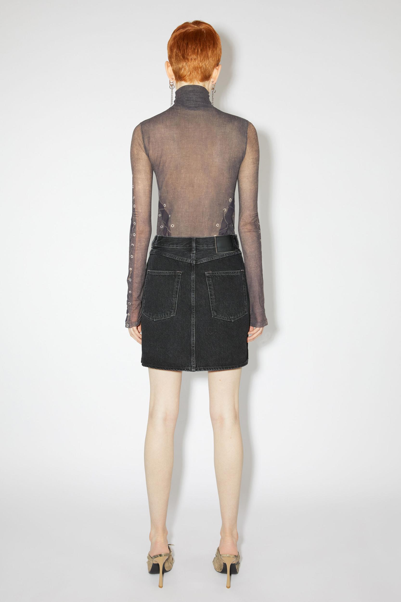 Denim mini skirt Product Image