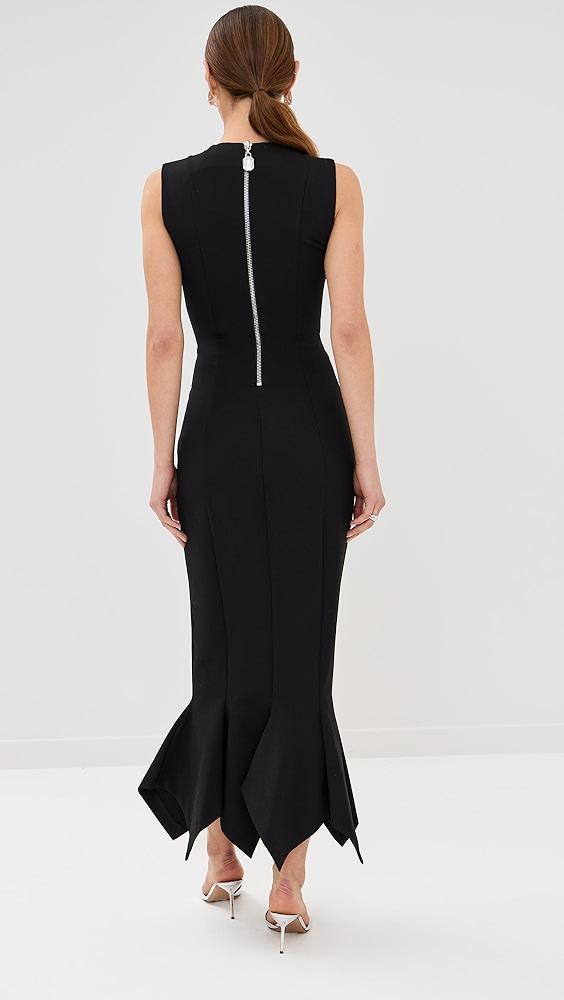 AREA Handkerchief Zipper Dress | Shopbop Product Image